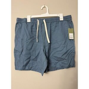 Goodfellow & Co Vintage Pull-On Shorts Mens L Blue 7" Inseam NWT